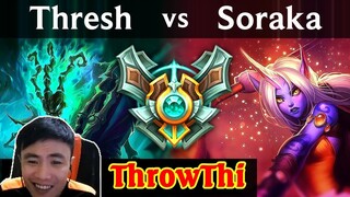 Troll Bot Thresh AD vs Soraka SP | Dân Chơi Ngại Gì Mưa Rơi - ThrowThi