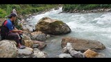 hook and rod fishing in Nepal | Angling with bamboo stick | asala fishing | trout fishing |