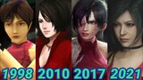Resident Evil Series Ada Wong Evolution History (1998-2021)
