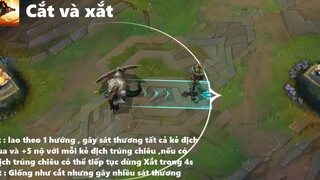 LMHT Tốc Chiến _ Tướng Mới Renekton - Thần Cá Sấu _ Bộ Kĩ Năng Quá Toàn Diện _ K