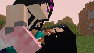 [Animasi Minecraft] Kissing Monshiiee (doge)