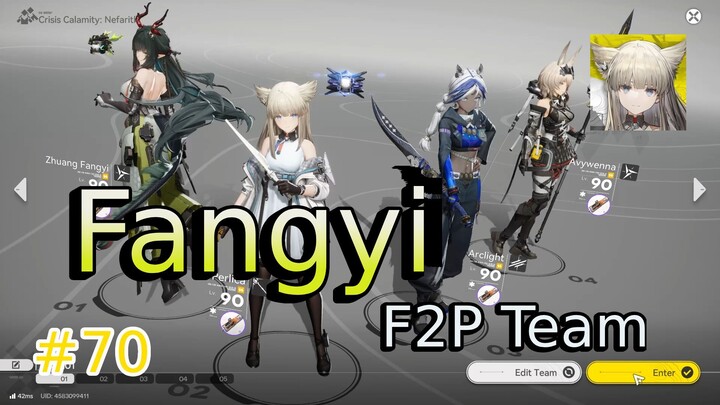 Zhuang Fangyi f2p team | Games #70 - Arknights: Endfield