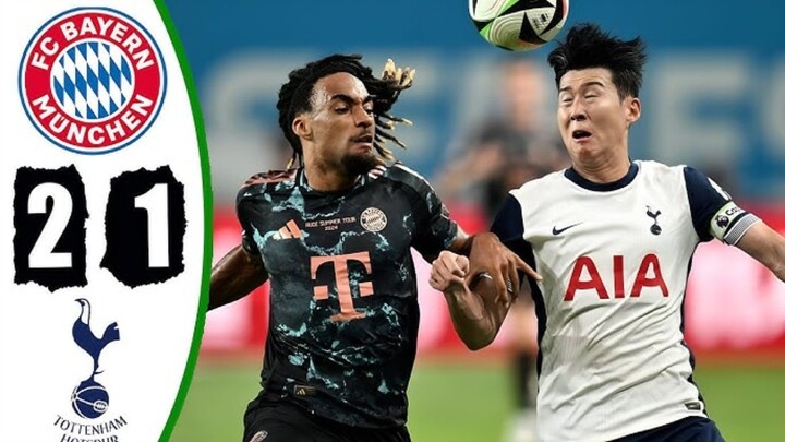 Bayern Munich vs Tottenham 2-1 Extended Highlights & Goals - Friendly 2024