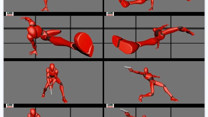 Animation Technique 28-pose