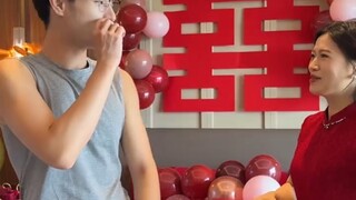 男大体育生分享婚礼日常：吉时已到！我们结婚啦！