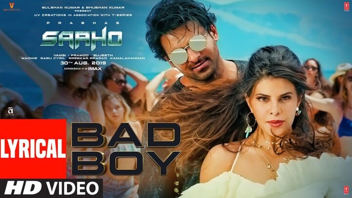 Saaho Bad Boy Song Prabhas Jacqueline Fernandez Badshah Neeti Mohan