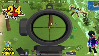 Power of UMP9 + AUG | SOLO VS SQUAD | SOUTH SAUSAGE MAN