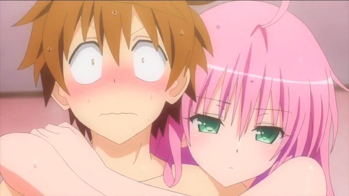 มนุษย์ต่างดาวบุกตอนกำลังอาบน้ำ - To Love Ru