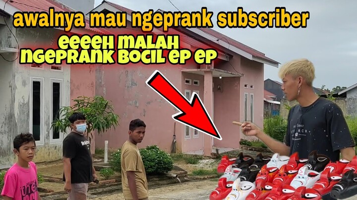 PRANK!! GANONGAN, NIAT NGEVLOG MALAH DAPAT BAHAN PRANK,   YAUDALAH GAS KUEN..