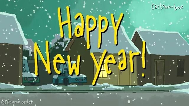 HAPPY NEW YEAR!  Cartoon-Box 66