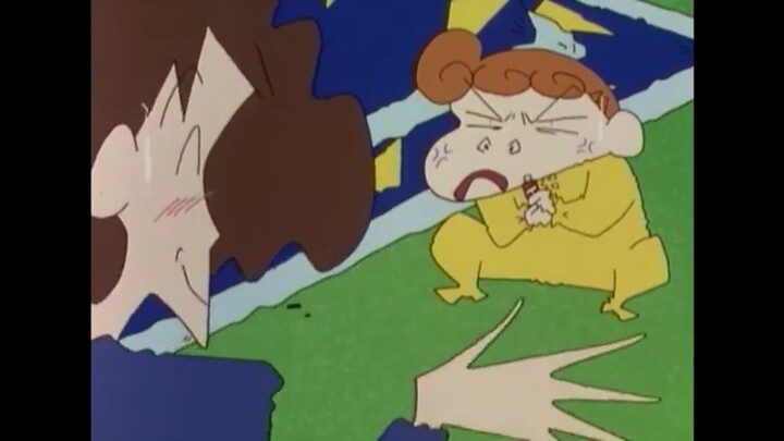 Crayon Shinchan - Aku panik karena batu baterai