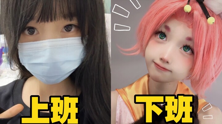 [Candy] What Happens When I Start Cosplaying at the Office After Work