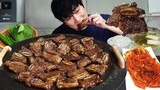 뜯어먹어야 더 맛있는 LA갈비!🍖새해엔 든든하게(Ft.배추김치, 동치미) 혼술 리얼먹방 LA Galbi & Kimchi MUKBANG ASMR REALSOUND EATINGSHOW