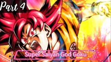 Coloring Super Saiyan God Goku (Part 4)