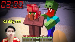 Trời ơi ! 😨 Vinh vào Minecraft Lúc 3 Giờ Sáng Gặp Cái Gì Này. Thật Khủng Khiếp Quá Đi