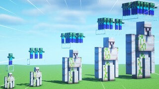 ทดลองโคตรเจ๋ง🔥 IRON GOLEM ตัวไหนเก่งที่สุด ?!【มายคราฟ】| ( Minecraft )