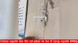 Chăm người ốm thì cứ phải là kẻ 8 lạng người 800g :v #haihuoc