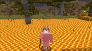 Saat Minecraft secara acak mengubah balok di bawah kaki Anda setiap 60 detik! Cara bertahan hidup langsung ke benua berlian