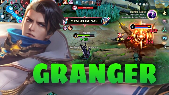 RATAKAN LAWAN PAKE GRANGER EZZ BANGET 😂