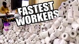 Crazy FASTEST Workers Put You To Shame!