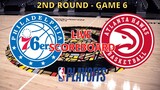 76ERS VS HAWKS - LIVE SCOREBOARD - NBA PLAYOFF 2ND ROUND- GAME 6