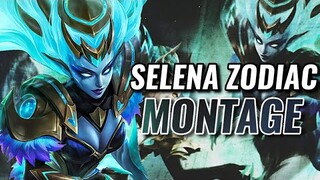 300 IQ SELENA ZODIAC MONTAGE | Lian TV | Mobile Legends