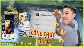 Vodka BEST | Test Pogba TOTY +8, Quang tiện tay thể hiện trình Chiến Thần Đập Thẻ - Công Thức Gia Vị