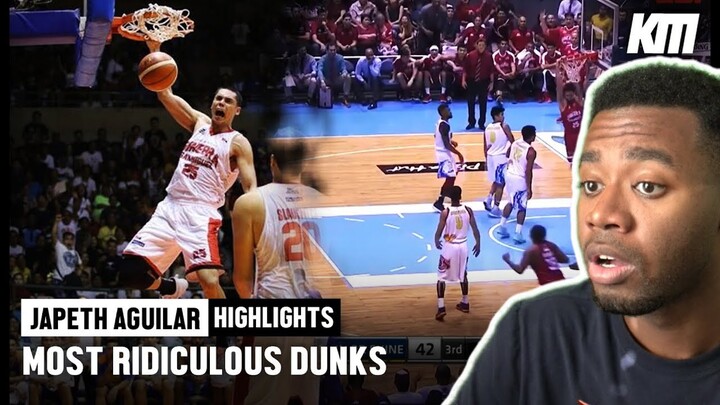 SHEESH!! Japeth Aguilar Most Ridiculous Dunk Reaction