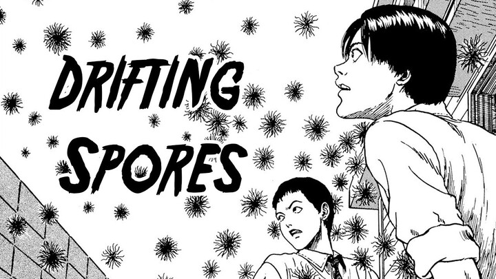 "Junji Ito's Drifting Spores" Animated Horror Manga Story Dub and Narration