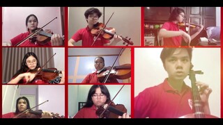 Hark! The Herald Angels Sing HISVOCESBEDA and  San Beda College Alabang String Ensemble