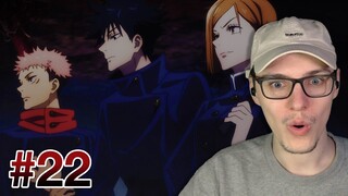 Jujutsu Kaisen Episode 22 REACTION/REVIEW - I LOVE THESE THREE!!