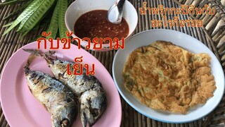 กับข้าวยามเย็นวันนี้เสนอเมนูน้ำพริกกะปิกินกับอะไรก็อร่อย เมนูแสนธรรมดาที่กินได้ไม่มีเบื่อ