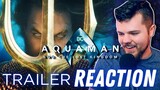 Aquaman and the Lost Kingdom Trailer REACTION | Aquaman 2