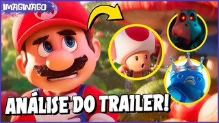 O TRAILER DE SUPER MARIO BROS ESTÁ INCRÍVEL! - Análise #imaginews