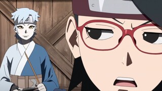 In Boruto Chapter 244, the pirates’ stealing troops attack the Hidden Mist Village, and the ninjas s
