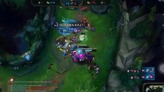 Miss Fortune full chí mạng 1 bắn thêm 1 em lên bảng điểm