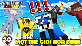 MINECRAFT YOUTUBER SMP #20 | NOXUSS VÀ TEAM KIRA HỌP LÀNG TẠO NÊN HÒA BÌNH VÀ TRẢ TIM CHO OH DUCK