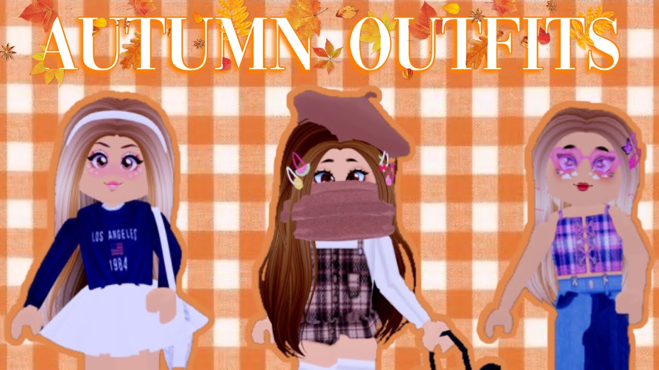 Fall/Autumn Outfit Ideas! 🍁, Roblox Royale High
