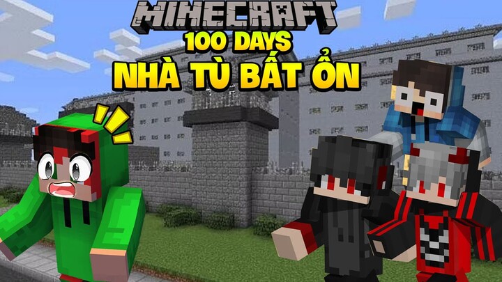 Siêu tóm tắt 100 ngày Kiro thoát khỏi nhà tù bất ổn khỏi Kira, Monster, Songfish trong Minecraft