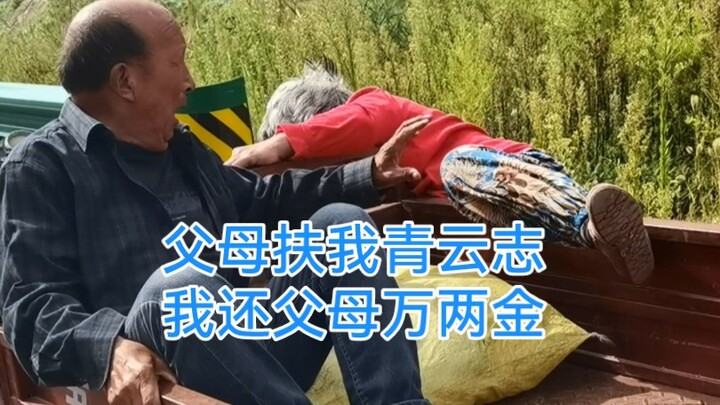 Cha mẹ nâng đỡ chí lớn của con, con báo đáp cha mẹ bằng vạn lượng vàng (một lần cảm động).