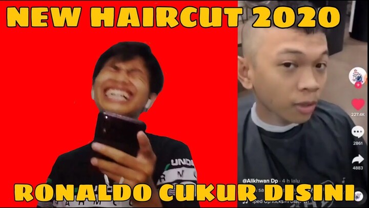 Pangkas Ronaldo kok gini?😅🤣 Komplikasi video tiktok lucu part 10 - react video