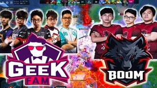 GeeK FaM KUKU + RAVEN vs BOOM ID -  80 MIN GG Highlights GAME 1| ESL Hamburg SEA Qualifiers