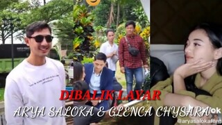 DIBALIK LAYAR ARYA SALOKA/ GLENCA CHYSARA PEMERAN IKATAN CINTA RCTI