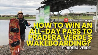 Win an all-day pass to Pradera Verde's Wakeboarding!