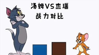 汤姆VS杰瑞各形态战力对比