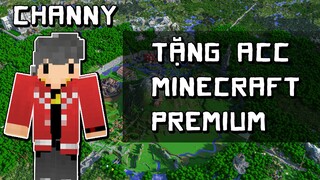 Giveaway Tài Khoản Minecraft Bản Quyền Miễn Phí | Channy