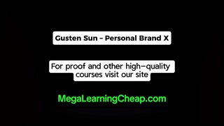Gusten Sun – Personal Brand X