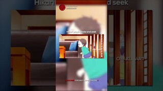 Hikari playing hide and seek 😆 #anime #animememes #animeedits #shorts