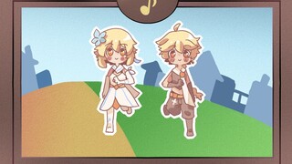 [Genshin Impact handwritten] Sora and Eiji's scale waltz! [ultrashort]