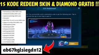 15 KODE REDEEM SKIN & DIAMOND GRATIS MOBILE LEGEND TERBARU 2020